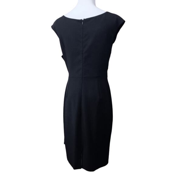 MICHAEL KORS COLLECTION Tailored Wool Cocktail Dress 6 Classic Chic Madein Italy - Picture 3 of 12